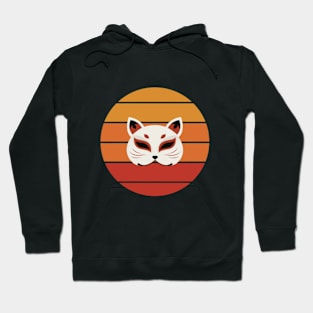 kitsune mask sunrise Hoodie